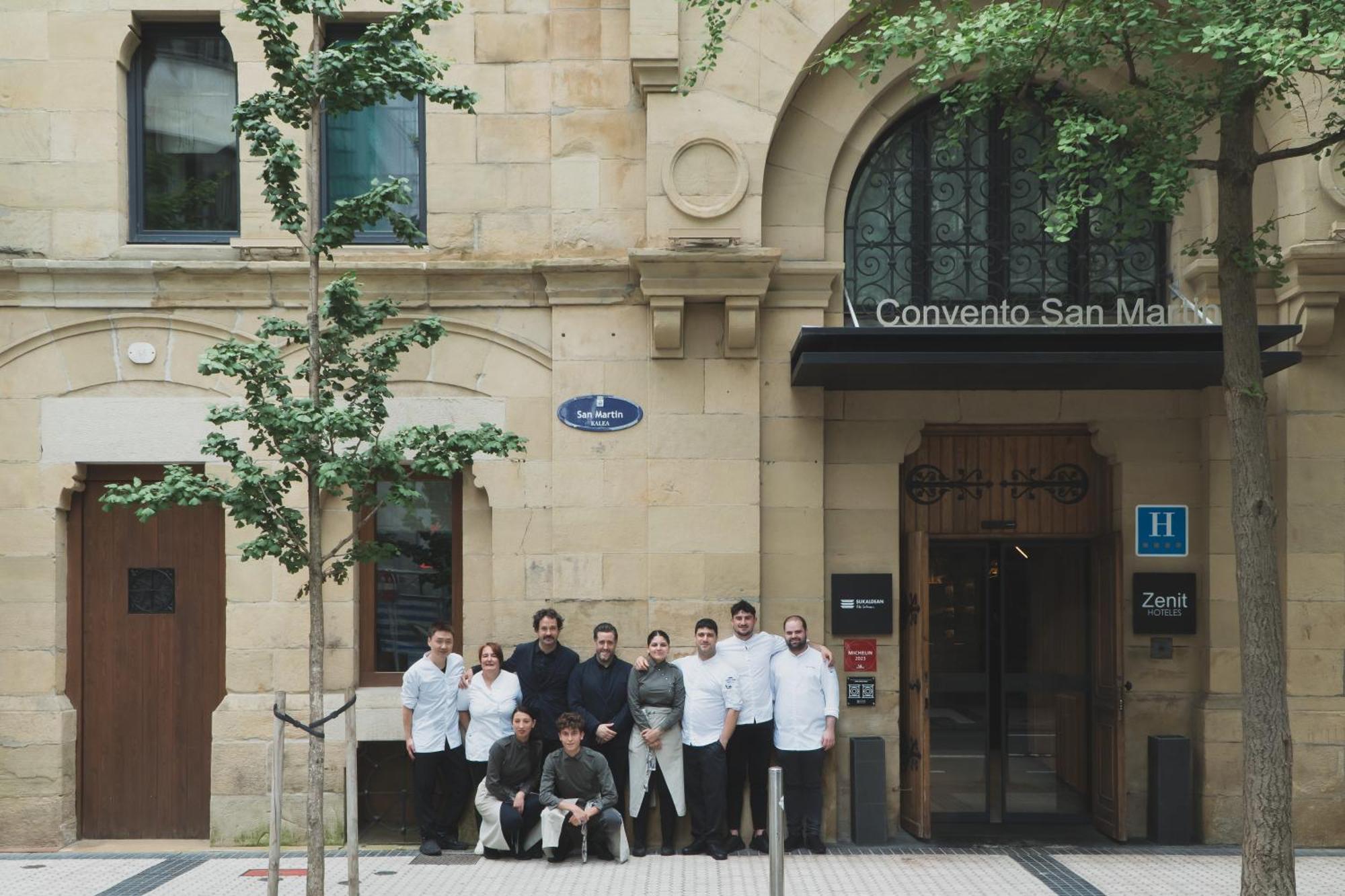 ホテル Zenit Convento San Martin サン・セバスティアン エクステリア 写真
